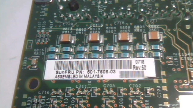 SUN ATLS1QGE 501-7606-03 rev50 QUAD 4 PORT GIGABIT ETHERNET ADAPTER PCIE - image 5