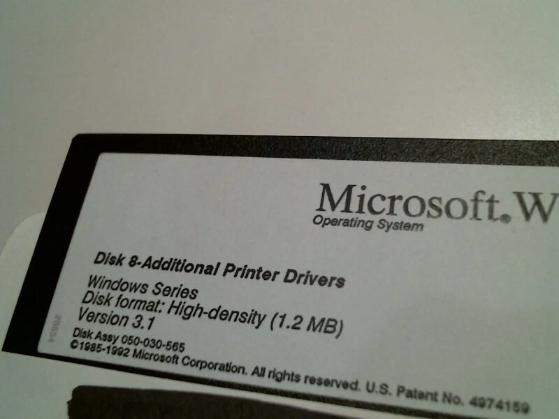 Microsoft Windows Version 3.1 Operating System high density - 5.25" floppy disks - image 4