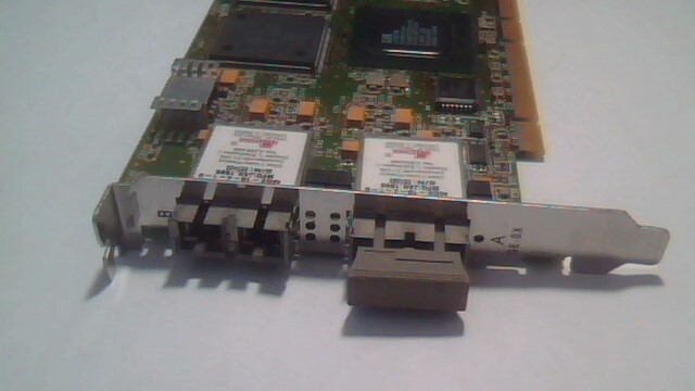 SysKonnect SK-9844 SK-NET GE-SX Dual Link Fibre Fiber XaQti XQ11800FP PCI PCI64 - image 3