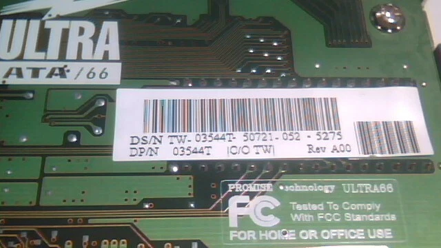 Promise Ultra66 V1.14 9841-00 revA1 Dual IDE PCI Controller Card DELL TW-03544T - image 7