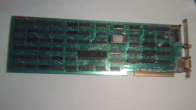 Zavitz Technology Inc COLORGRAF IZ CGA PC/XT 8bit ISA video card made in CANADA