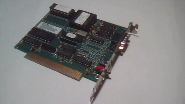 TELCOR T/PORT PC/XT 8bit ISA Serial Comms card vintage 9pin 115kbps