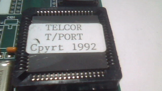 TELCOR T/PORT PC/XT 8bit ISA Serial Comms card vintage 9pin 115kbps - image 5