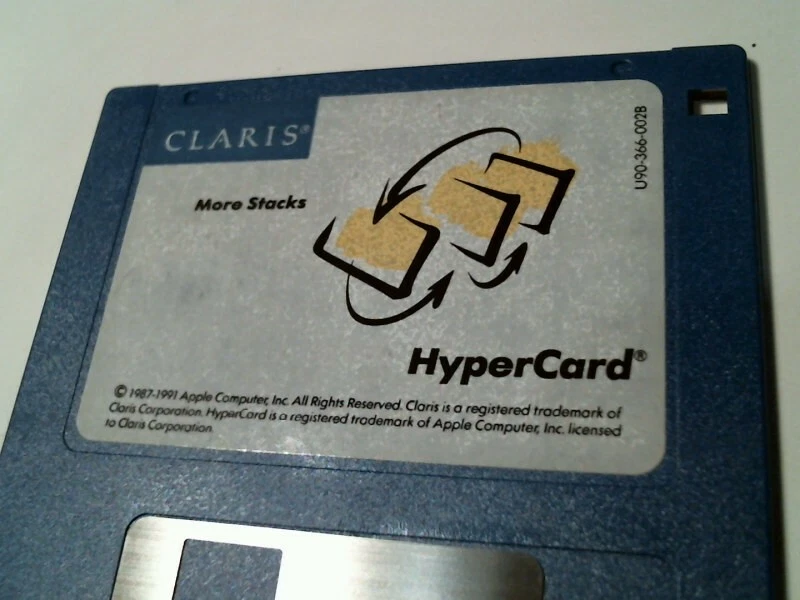 Claris HyperCard More Stacks Apple - 3.5" floppy disk - image 2