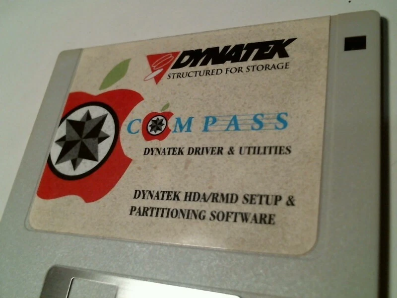Dynatek Compass Driver and Utilities HDA/RMD setup - 3.5" floppy disk - image 2