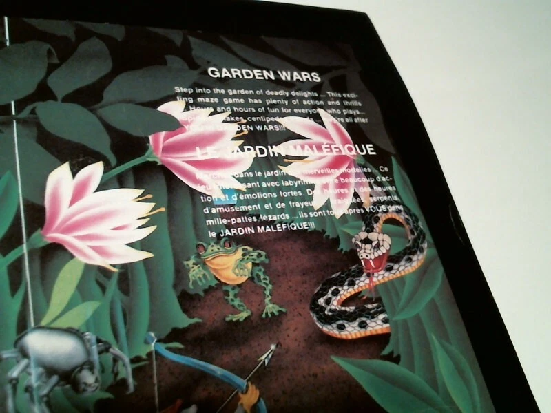 Vintage Game Manual - Garden Wars VIC-20 Commodore - image 2