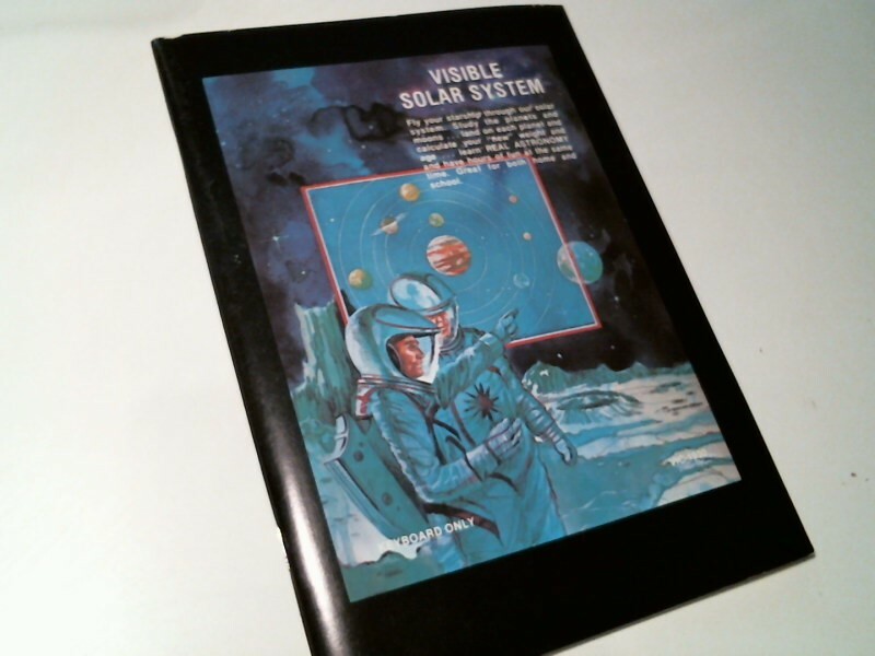 Vintage Game Manual - Visible Solar System VIC-20 Commodore - French English