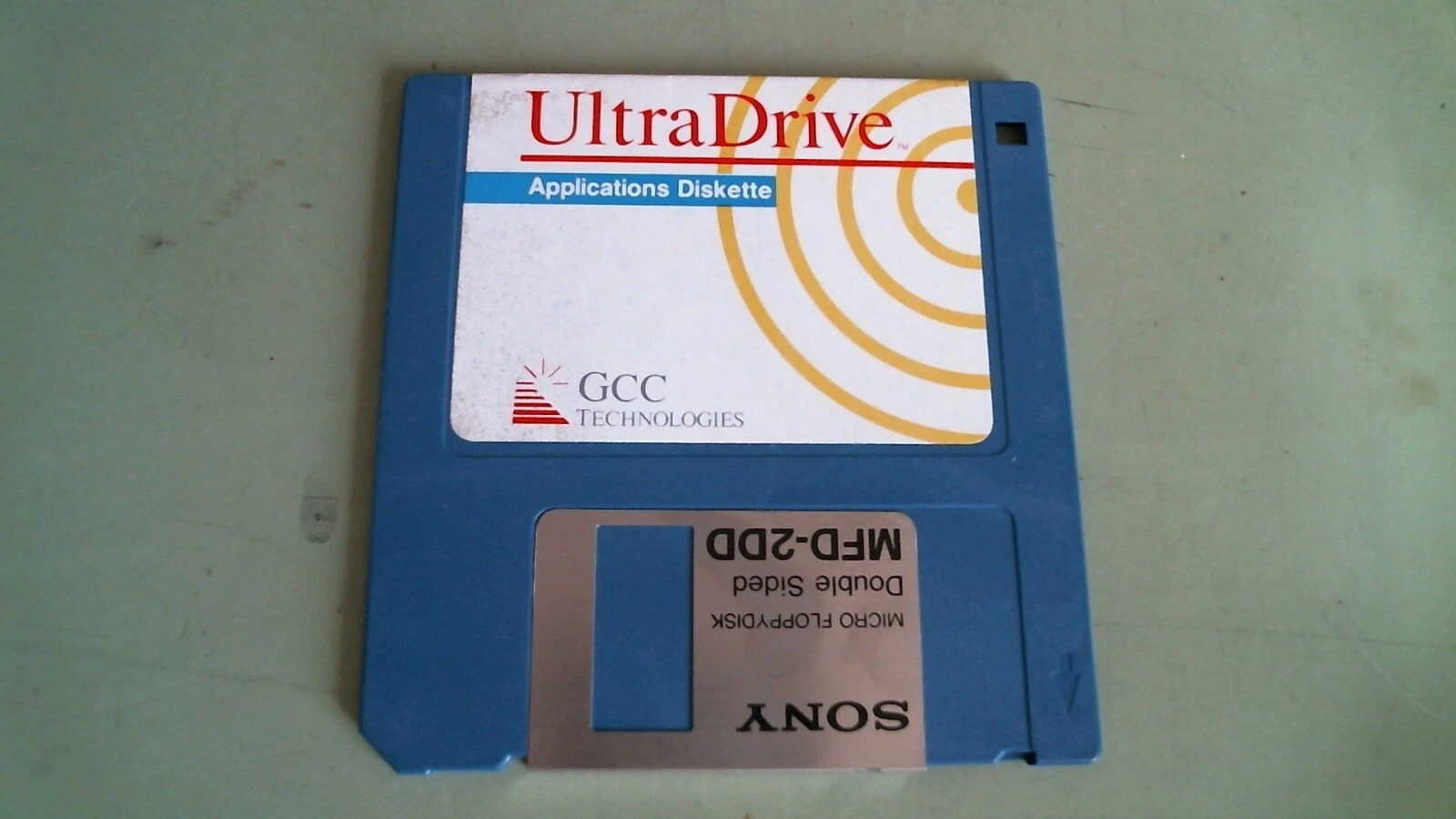 UltraDrive Applications diskette GCC Technologies Apple - 3.5" floppy disk