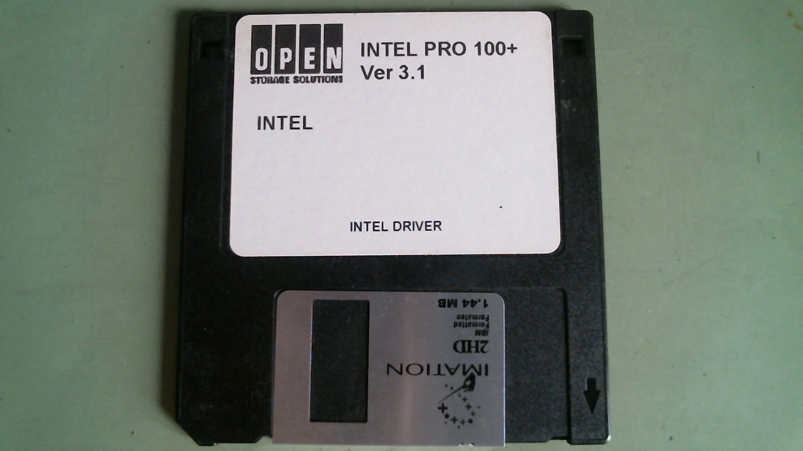 Intel Pro 100+ Ver 3.1 Driver - 3.5" floppy disk