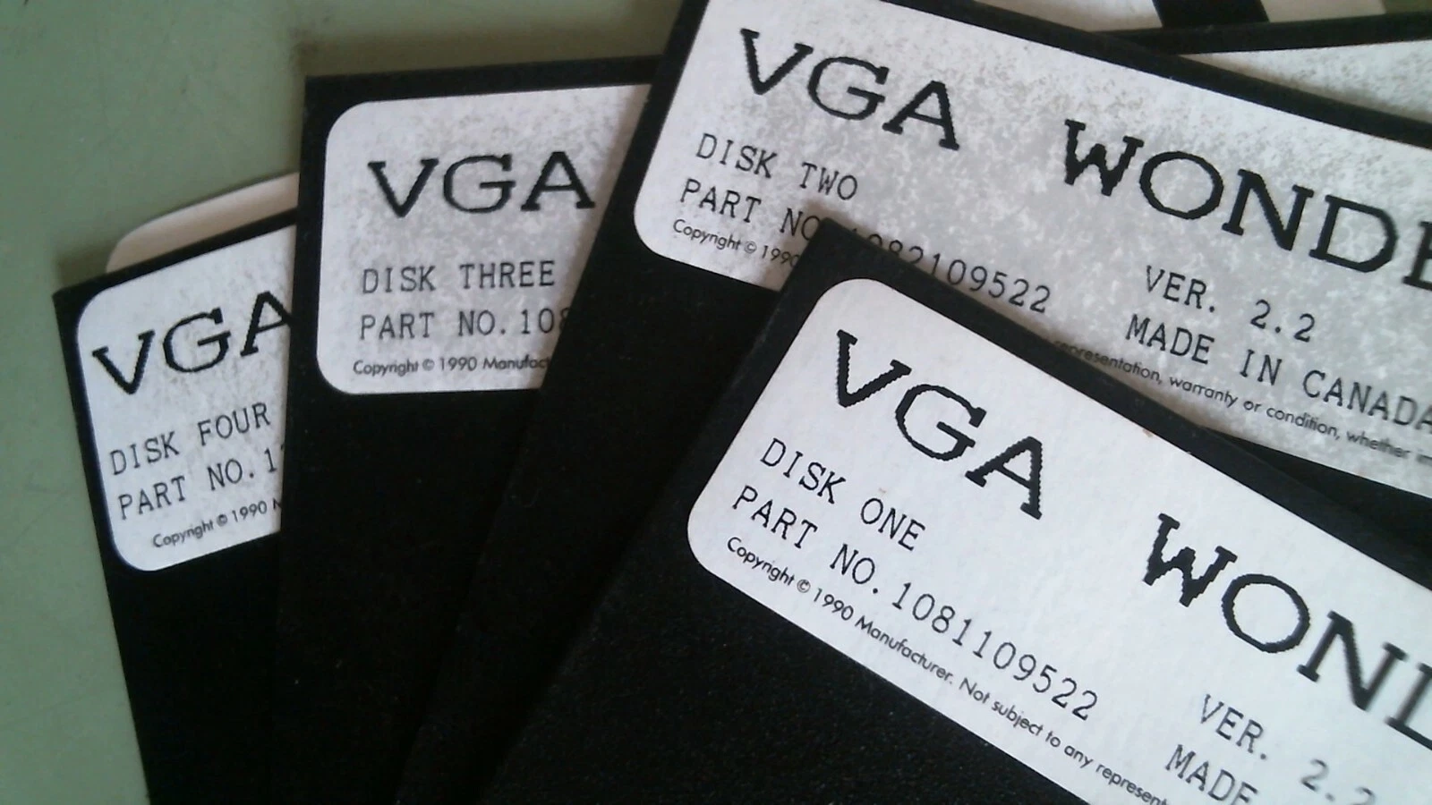 VGA Wonder+ Ver 2.2 ATI Technologies 1081109522 - 5.25 floppy disks - image 3