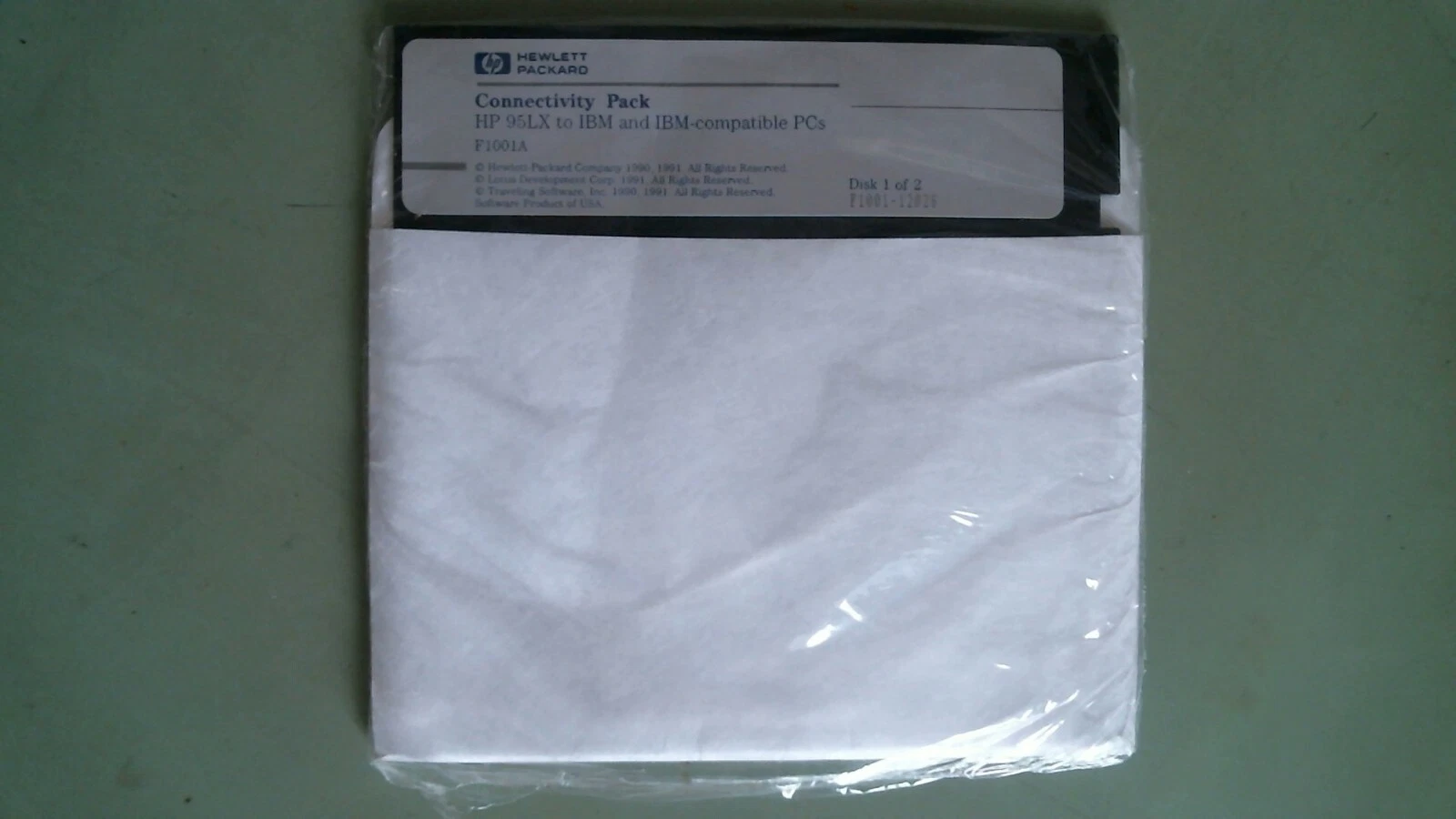 STILL SEALED Hewlett Packard Connectivity Pack HP 95LX IBM - 5.25 floppy disks