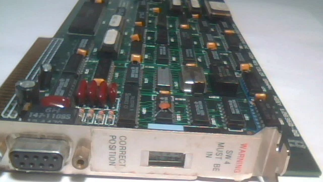 Televideo AT CGR High Res Graph 8Bit ISA Color Graphics 1987 vintage TeleCAT 286 - image 3
