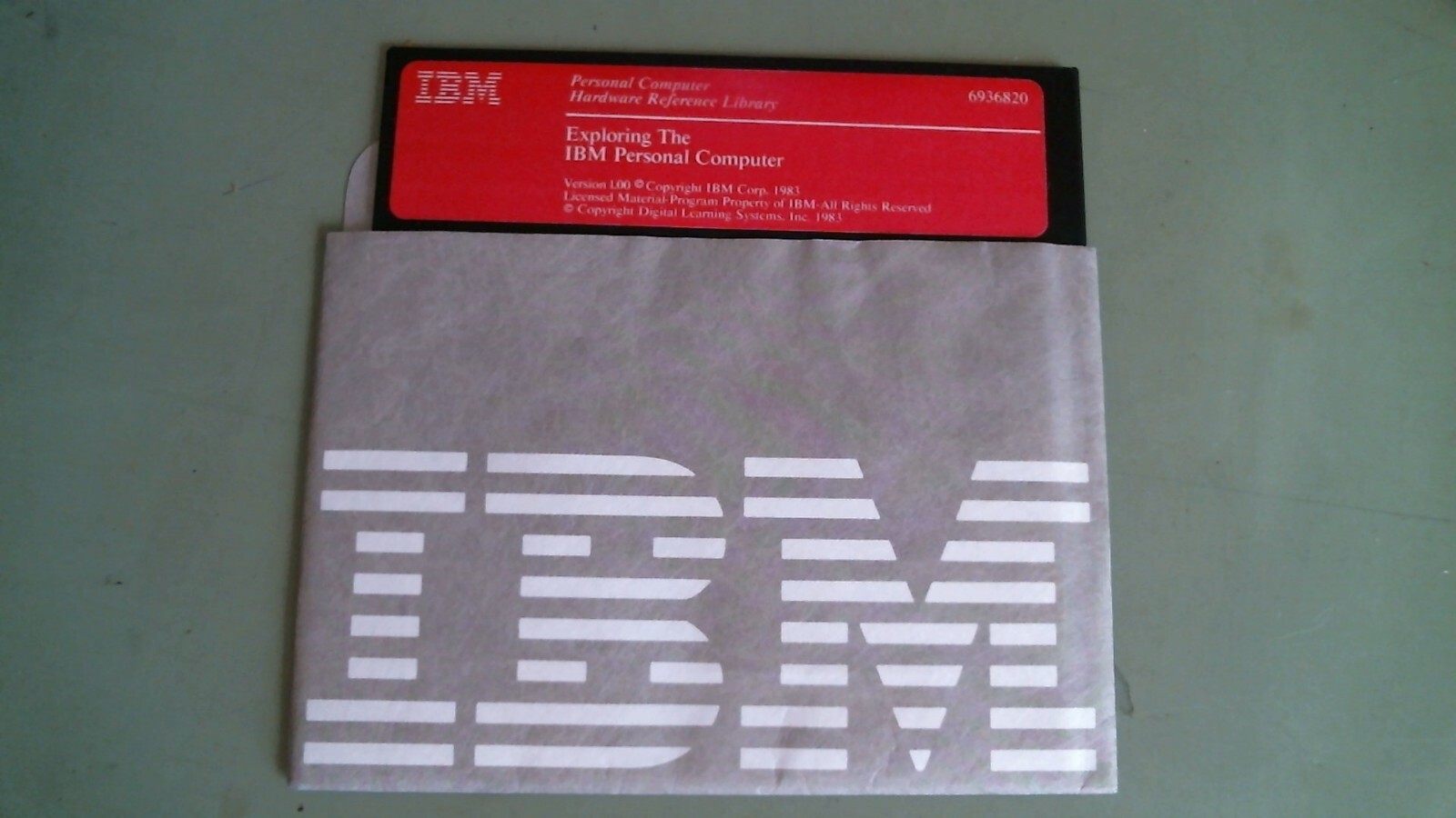 IBM Exploring the Personal Computer Version 1.00 1983 - 5.25 floppy disk
