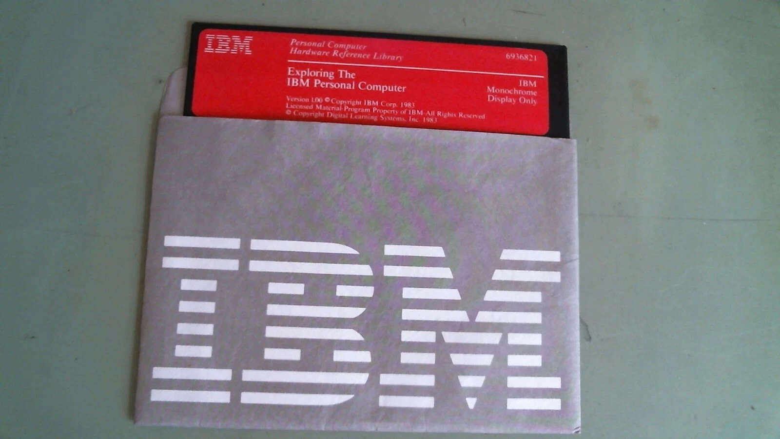 IBM Exploring the Personal Computer Version 1.00 1983 - 5.25 floppy disk - image 3