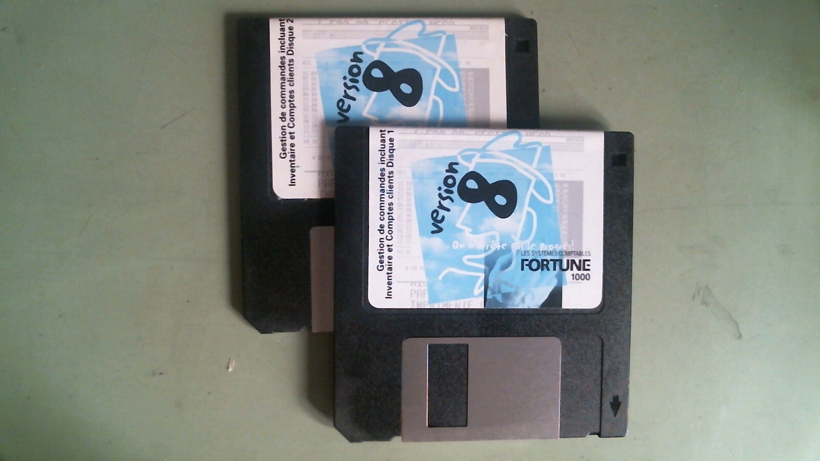 Fortune 1000 Ver 8 Order Management Gestion de commandes - 3.5 floppy disks