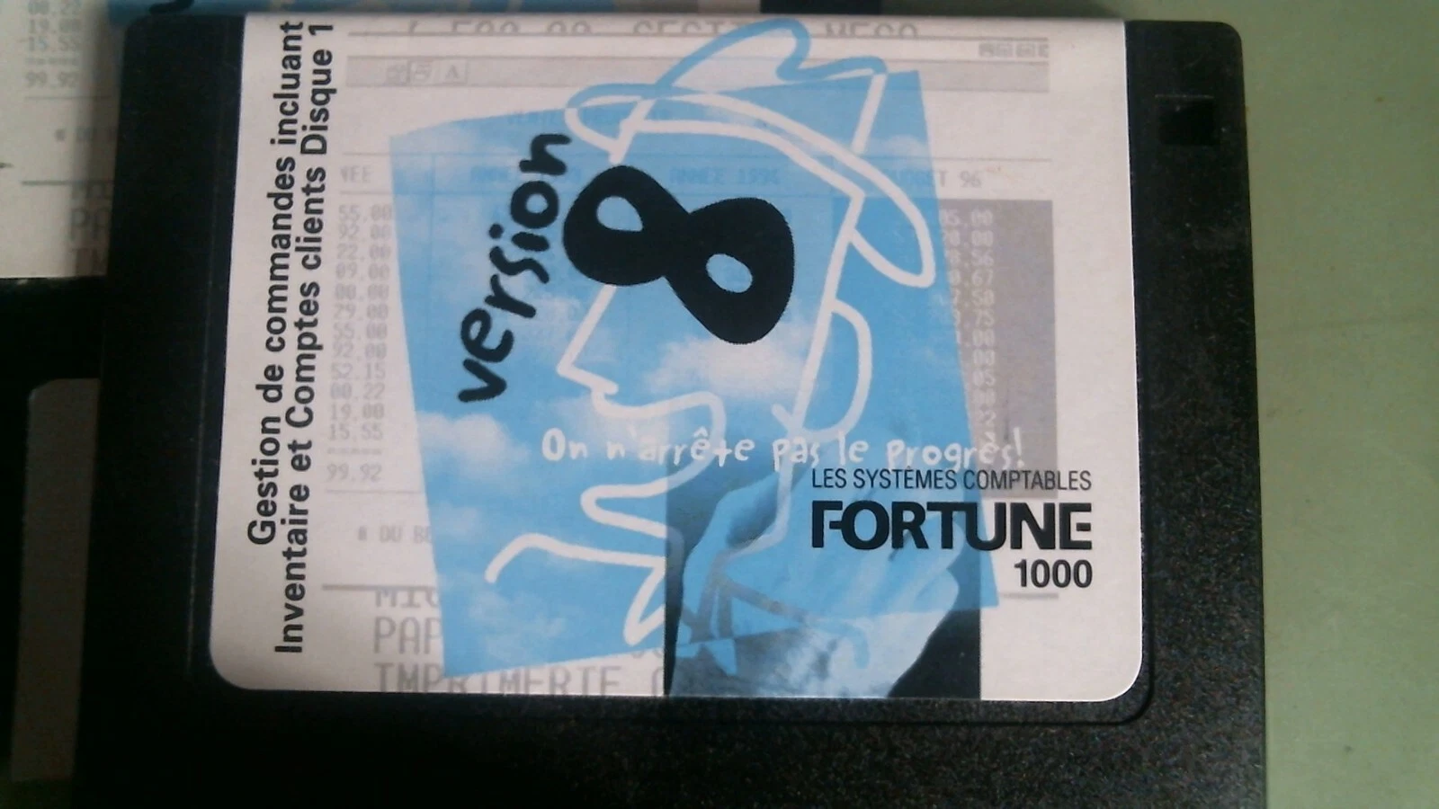 Fortune 1000 Ver 8 Order Management Gestion de commandes - 3.5 floppy disks - image 2
