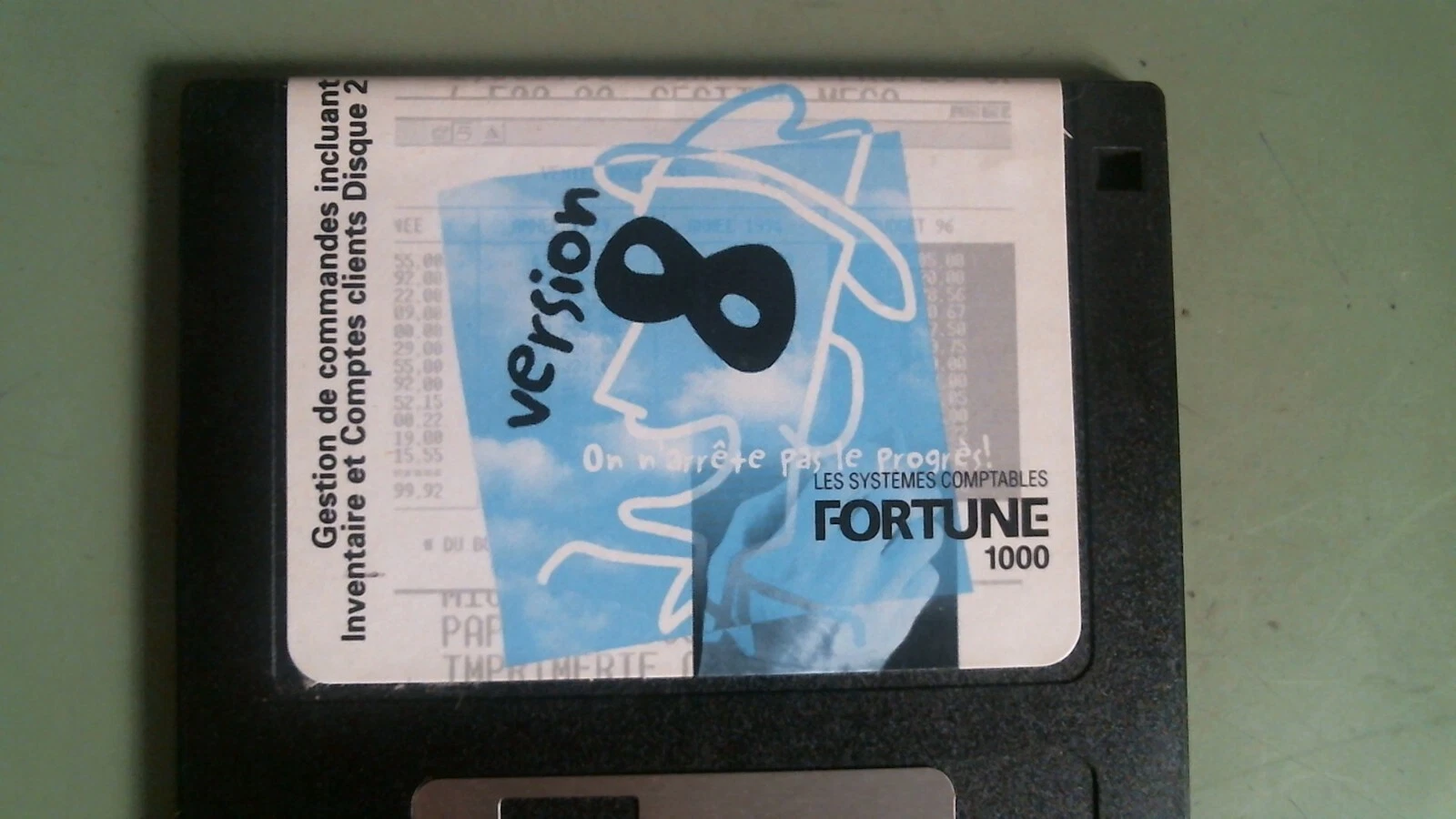 Fortune 1000 Ver 8 Order Management Gestion de commandes - 3.5 floppy disks - image 3