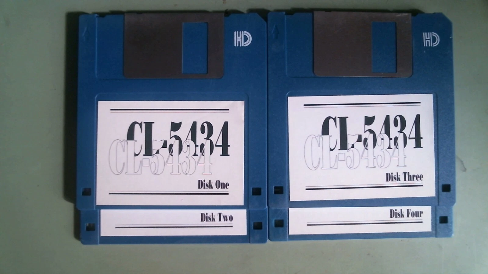 CL-5434 - 3.5 floppy disks