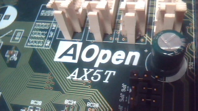 Motherboard Pentium Socket7 AOPEN AX5T 96155-2 ATX 4 ISA 430TX 168pin SMC - image 4