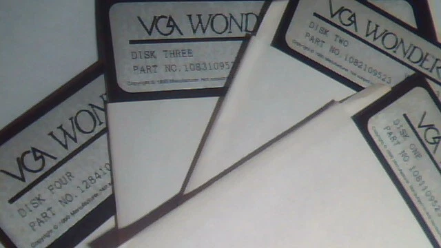 VGA Wonder + Ver 2.3 1081109523 ATI Technologies - 5.25" floppy disk - image 4