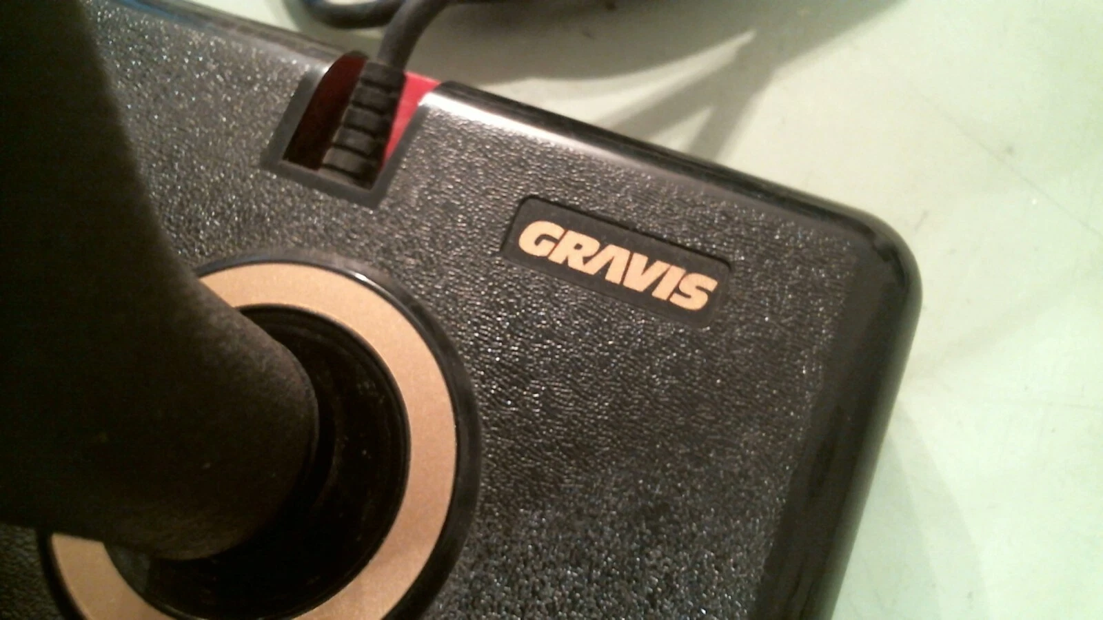 Vintage Gravis 15-pin analog self-centering joystick controller video game - image 2