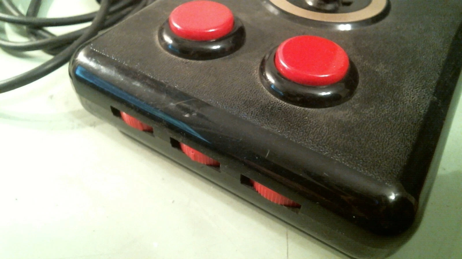 Vintage Gravis 15-pin analog self-centering joystick controller video game - image 3