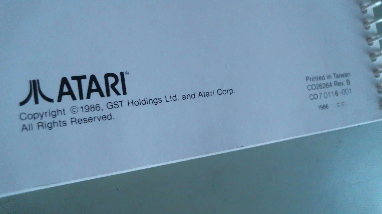 User's Manual - ATARI 1st Word Processing Program for the ST Computer GST - image 3