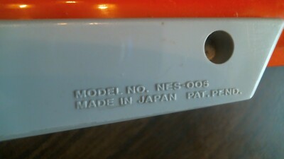 PARTS ONLY - 1985 Nintendo Zapper Orange Gun NES video game controller — image 3