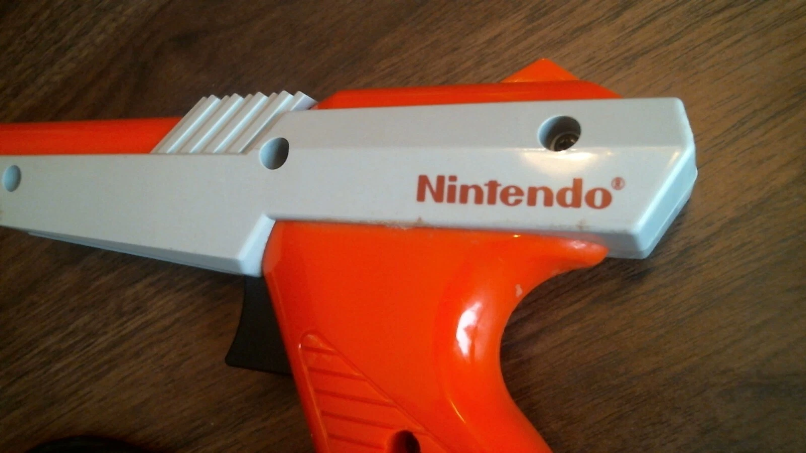PARTS ONLY - 1985 Nintendo Zapper Orange Gun NES video game controller - image 6