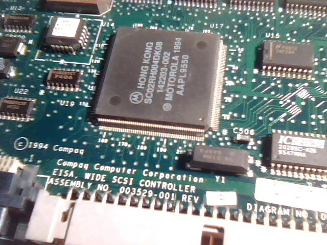 EISA Wide SCSI Interface Controller Host Card Compaq 199634-001 Symbios 53C825 - image 6