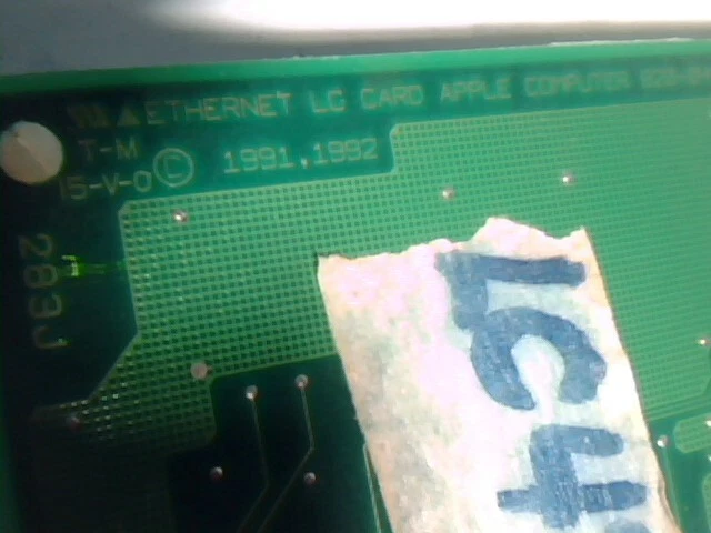 Apple 820-0443-D1 670-2008 PDS AAUI ETHERNET ADAPTER MAC LC LCII LClll LC475 - image 7