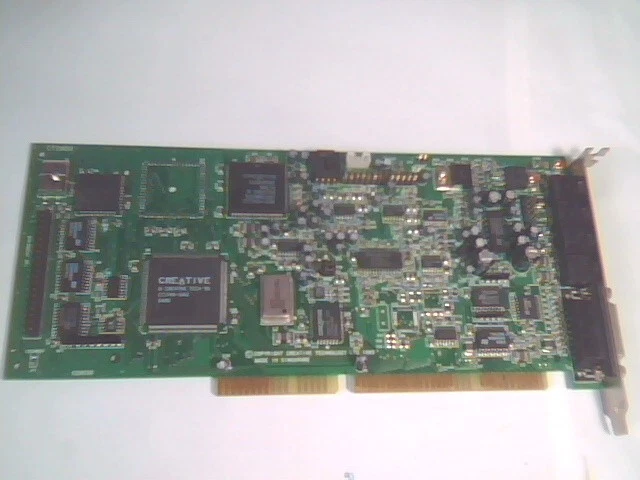 Creative Labs CT2950 SoundBlaster 16 Pro PNP 16-bit ISA Sound Card vintage - BAP