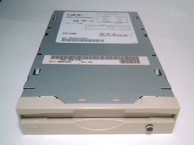 NEC FZ110A ZIP 100 drive IDE 40-pin 134-507313-021-1 Code:14A DELL 04383D 17601
