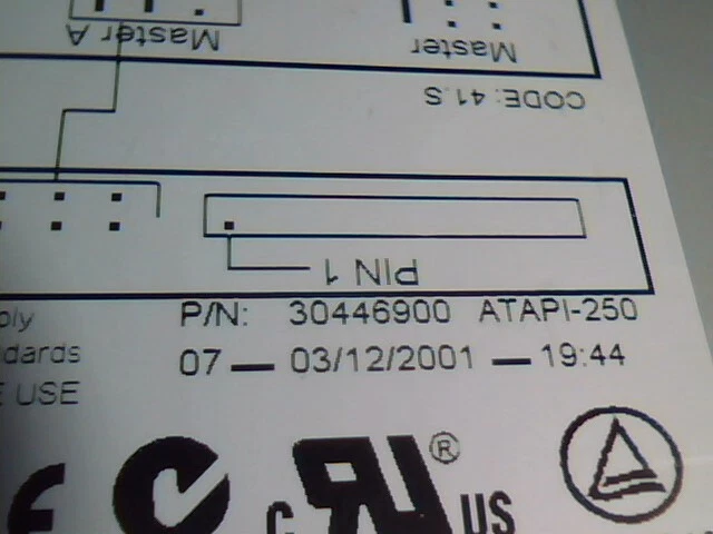 Iomega Z250ATAPI ZIP 250 250i drive IDE 40pin Code:41S 5501680 550-1680 Sun? - image 7