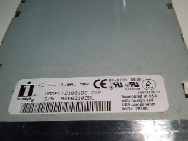 Iomega Z100IDE ZIP 100 drive ATA 40-pin - image 5