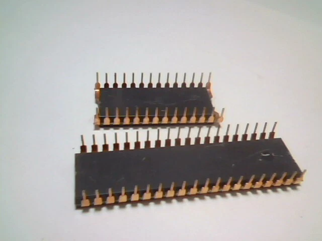 vintage CPU math processor calculator chips 1973 EA EA7023 EA7022 Rapidman 1220 - image 2