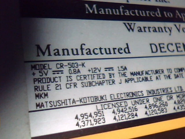 AppleCD 300i PLUS SCSI CDROM Drive CD-503-K Firmware 1993 Quadra 840 AV - image 6