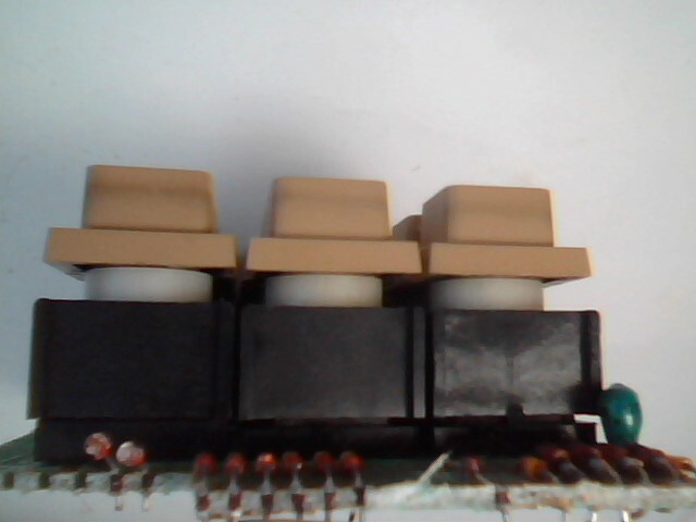 Vintage keypad keyboard keys 1973 square hole Rapidman 1220 - image 8