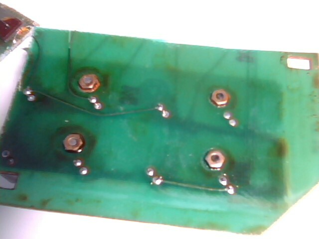 Vintage keypad keyboard function keys 1973 square hole Rapidman 1220 - image 3