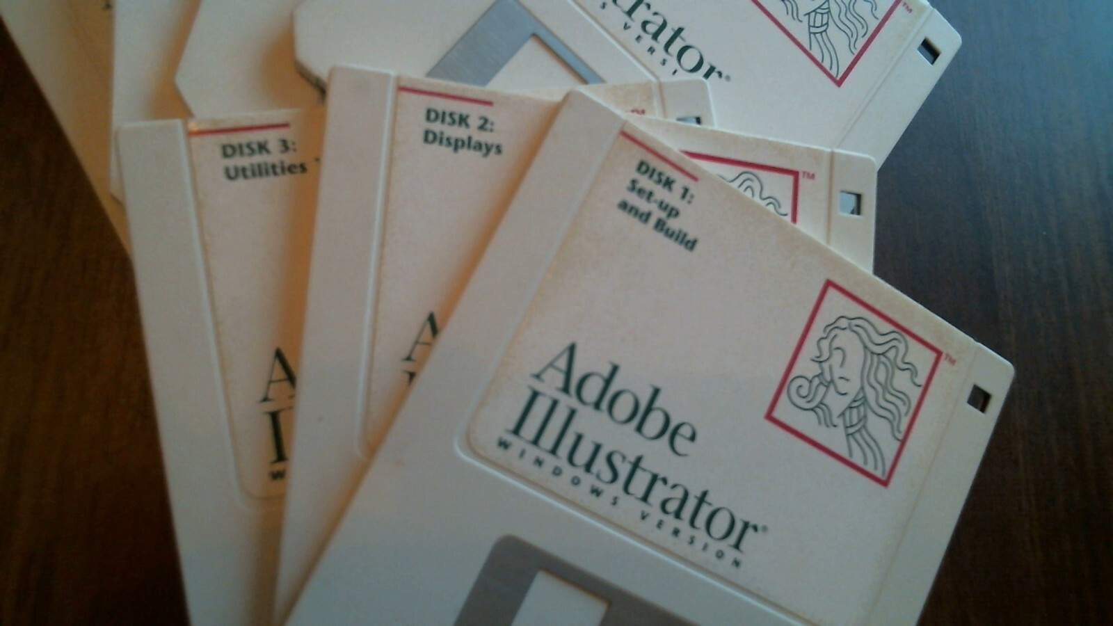 Adobe Illustrator Windows ver BC06034 Rev 1 Microsoft - floppy disks 3.5 inch - image 2