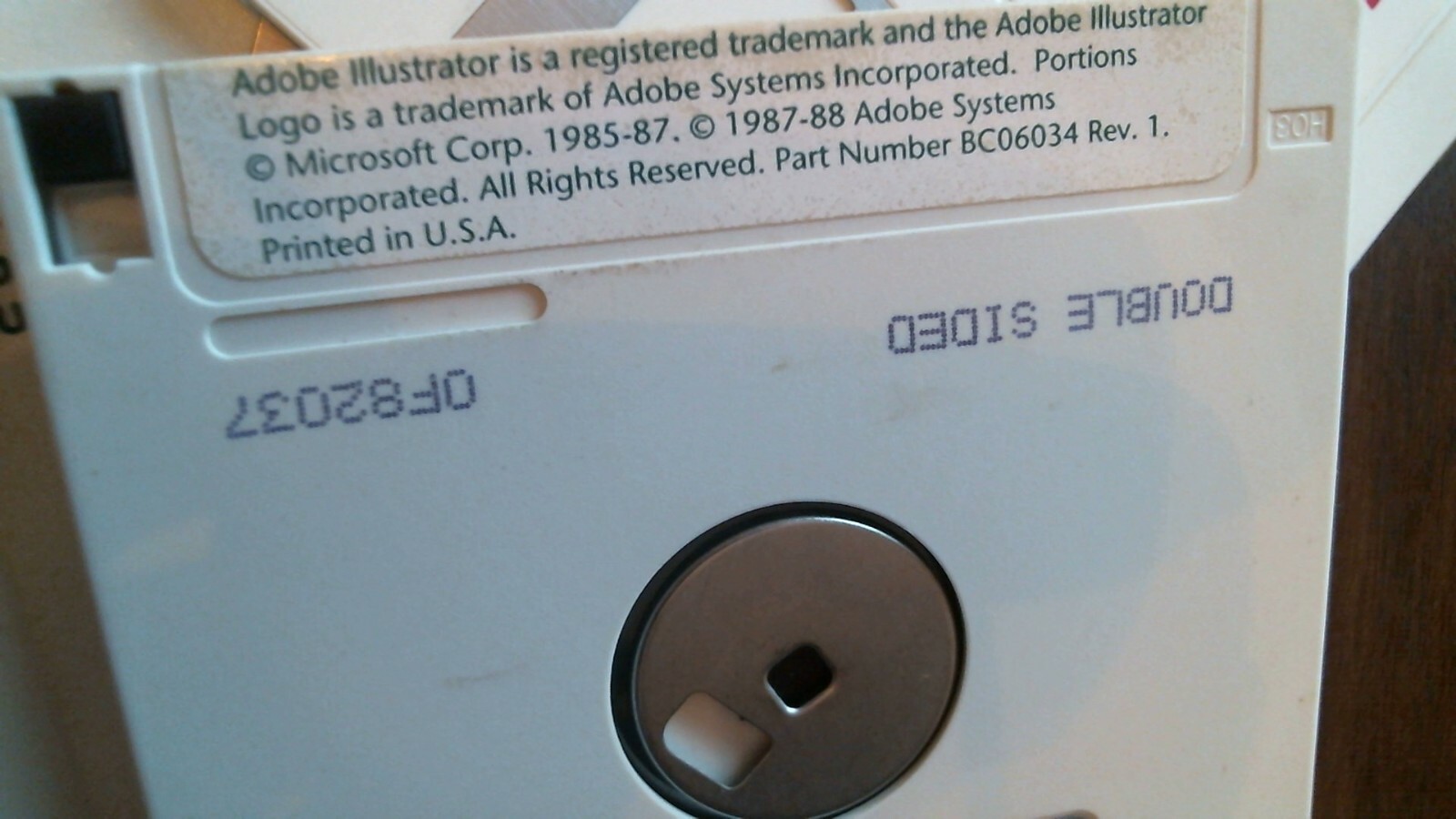 Adobe Illustrator Windows ver BC06034 Rev 1 Microsoft - floppy disks 3.5 inch - image 4