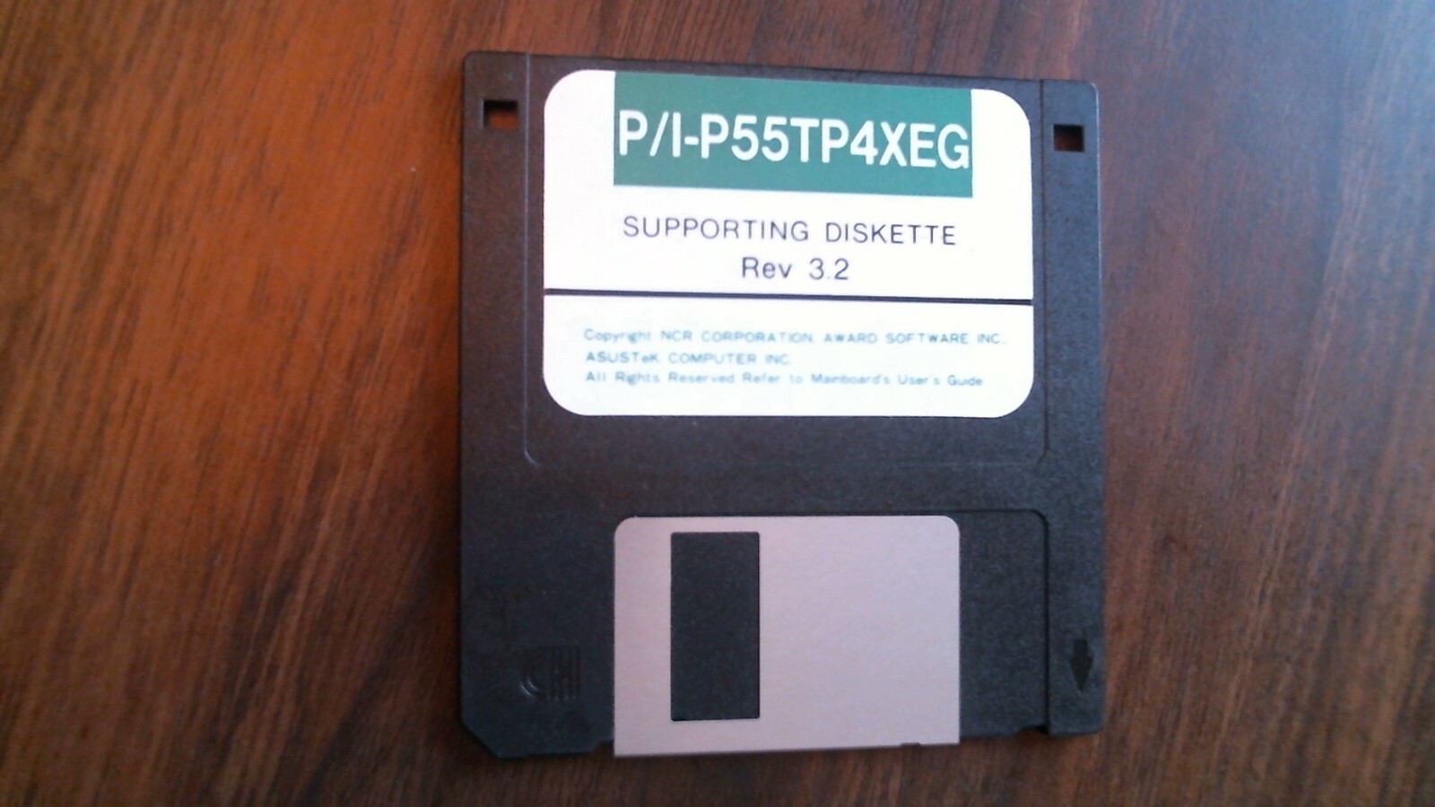 ASUSTek P/I-P55TP4XEG Support Diskette Rev 3.2 - floppy disk 3.5 inch - image 2