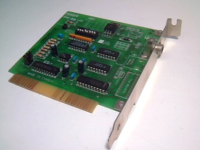 POS203 POSH MFG Ltd Cash Drawer Open Interface Card 8-Bit ISA vintage