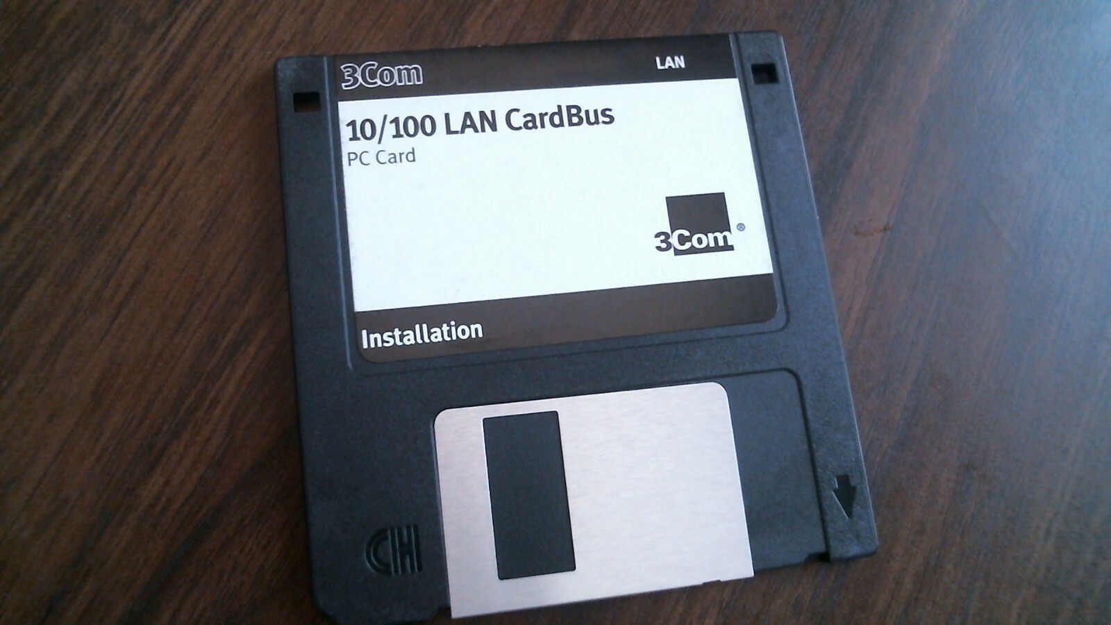 3Com 10/100 LAN CardBus PC card installation - floppy disk 3.5 inch - image 2