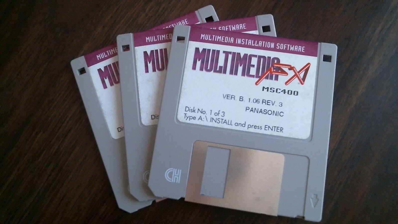 Panasonic Multimedia FX MSC400 Ver B 1.06 Rev 3 Reveal - floppy disks 3.5 inch - image 2