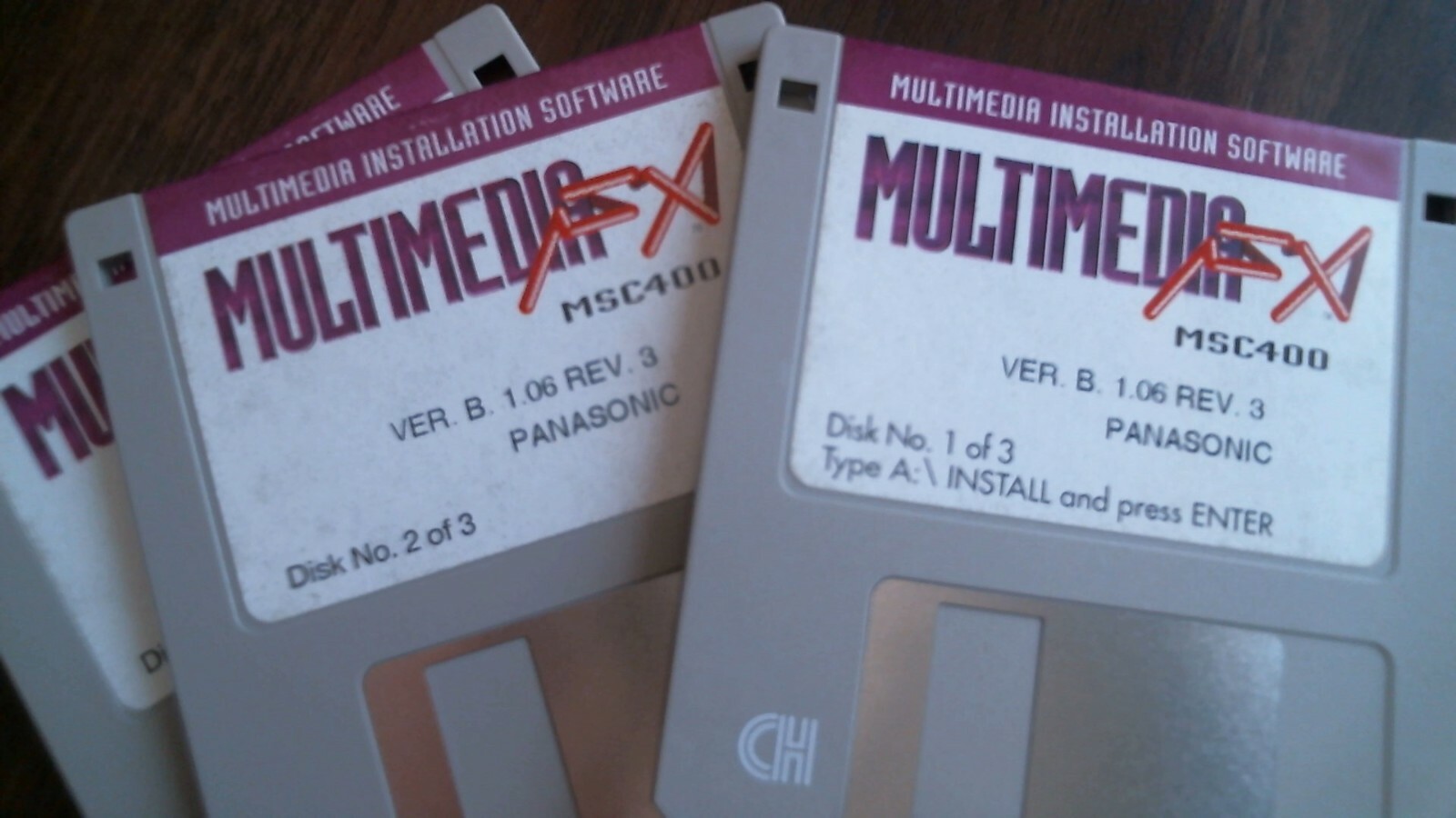 Panasonic Multimedia FX MSC400 Ver B 1.06 Rev 3 Reveal - floppy disks 3.5 inch - image 3