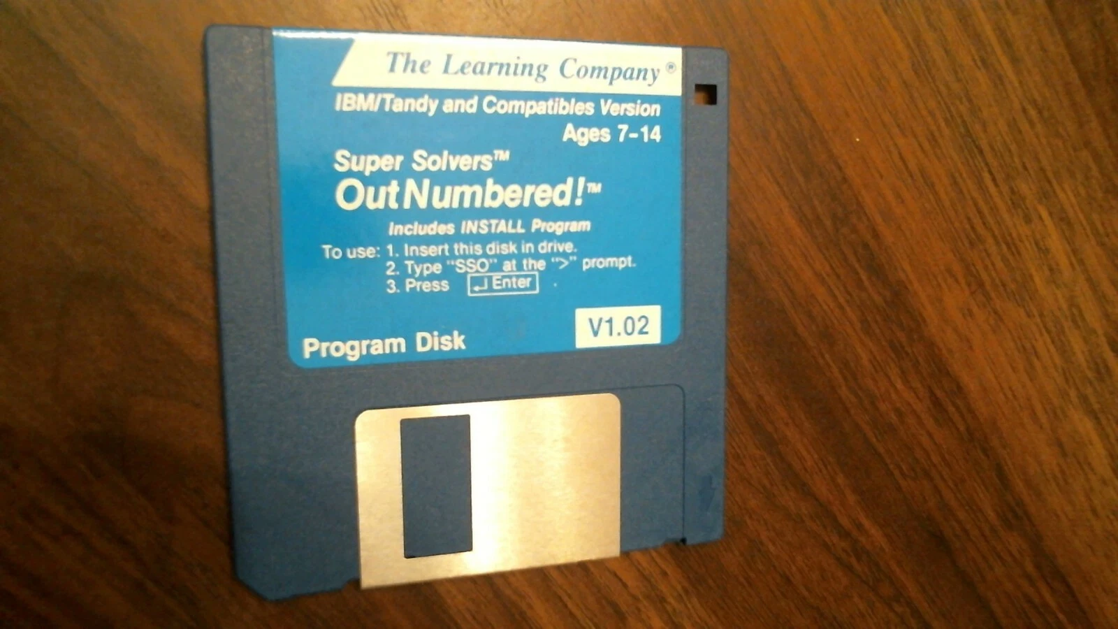 Learning Company Super Solvers Outnumbered Program V1.02 - floppy disk 3.5 inch - image 2