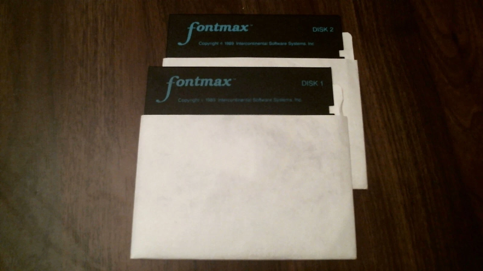 Fontmax 1989 Intercontinental Software Systems - floppy disks 5.25 inch - image 2
