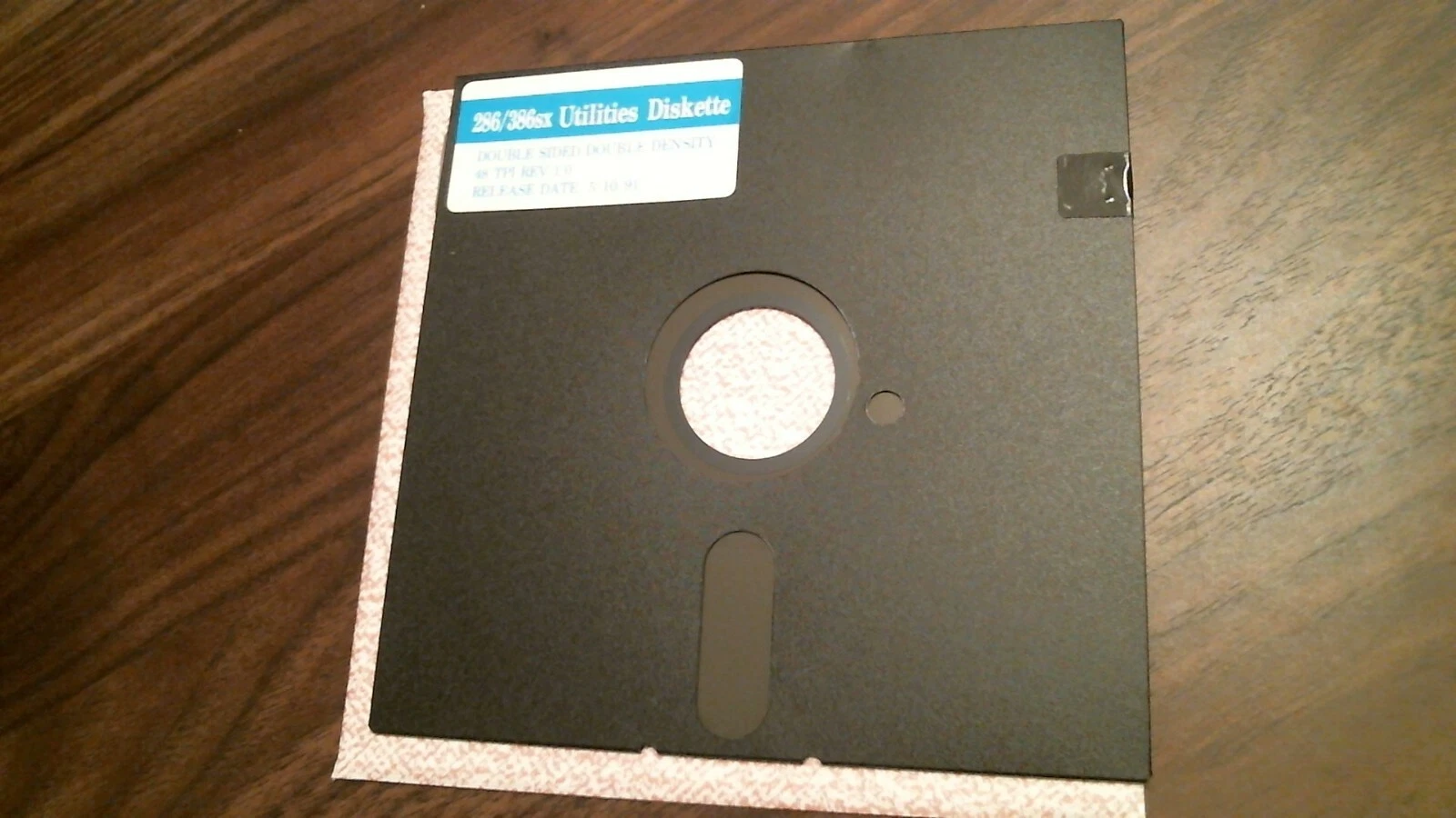 286/386sx Utilities Diskette 48 TPI Rev 1.0 5/10/91 - floppy disk 5.25 inch - image 3