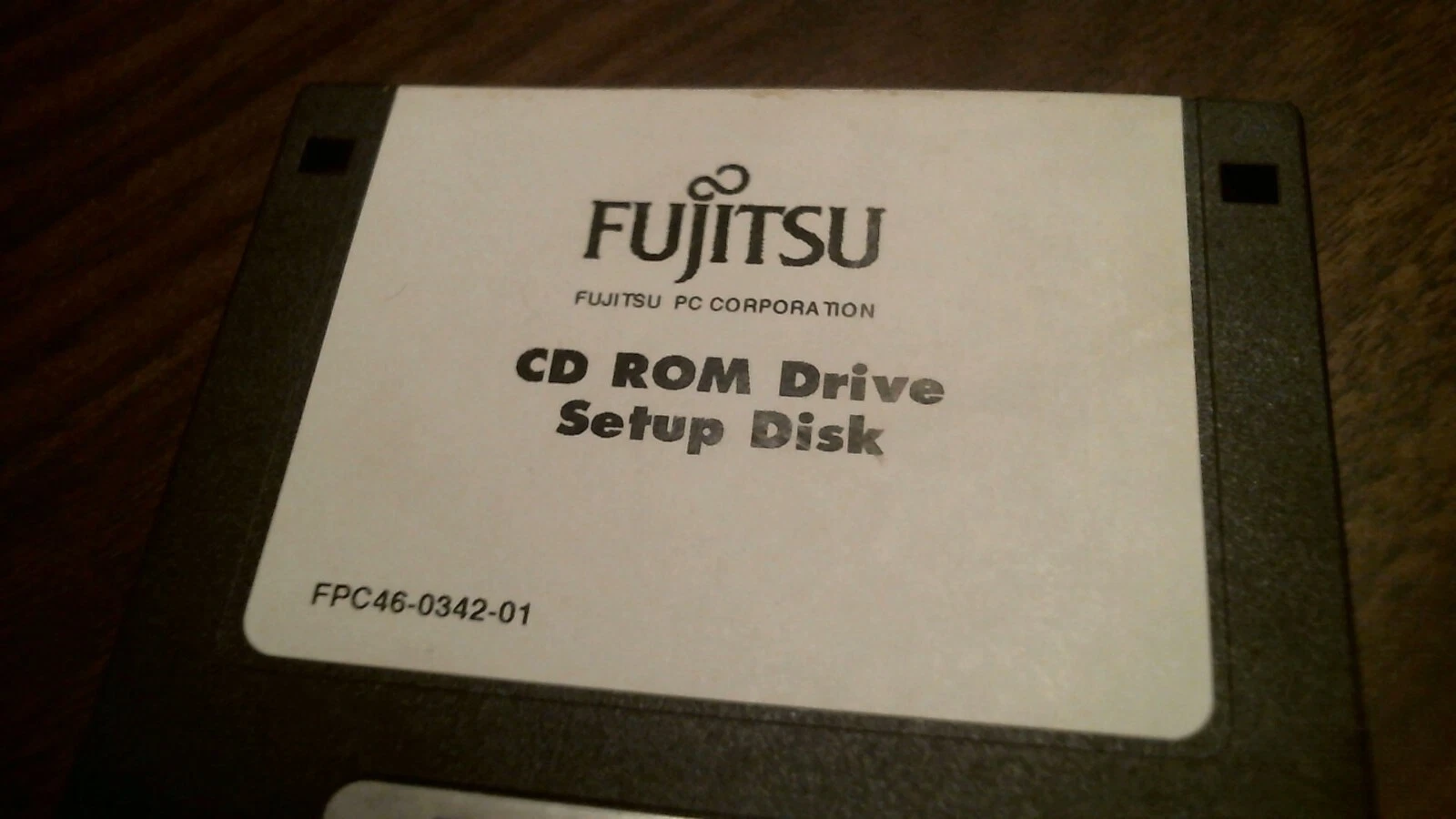 Fujitsu CD ROM Drive Setup Disk FPC46-0342-01 - floppy disk 3.5 inch - image 2